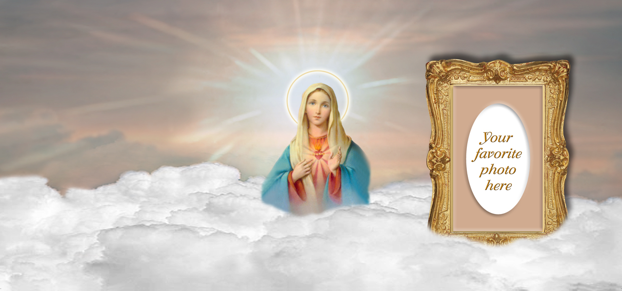 Immaculate Heart Clouds Bronze